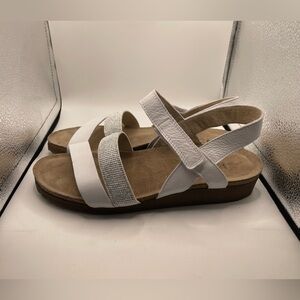 Naot Kayla rhinestone Women's White Sandals size 11